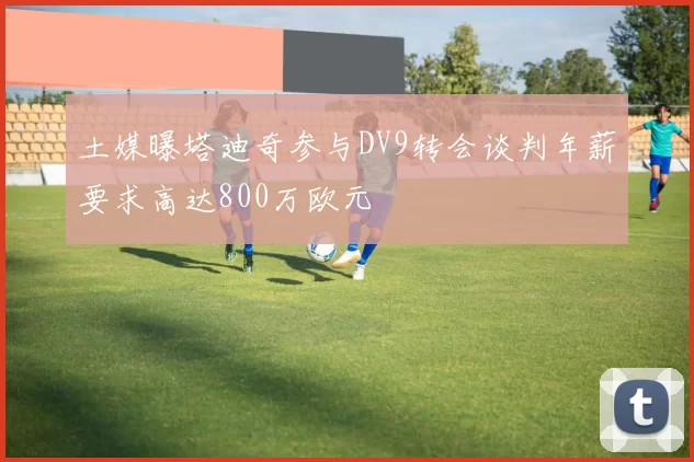 土媒曝塔迪奇参与DV9转会谈判年薪要求高达800万欧元